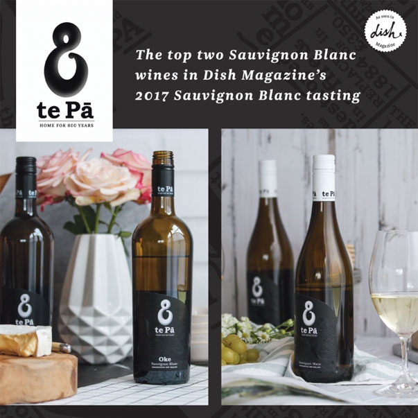 te Pa takes the top two Sauvignon Blanc - Dish Magazine