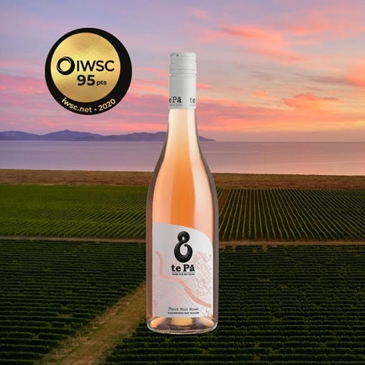 te Pā Pinot Noir Rosé on the world stage