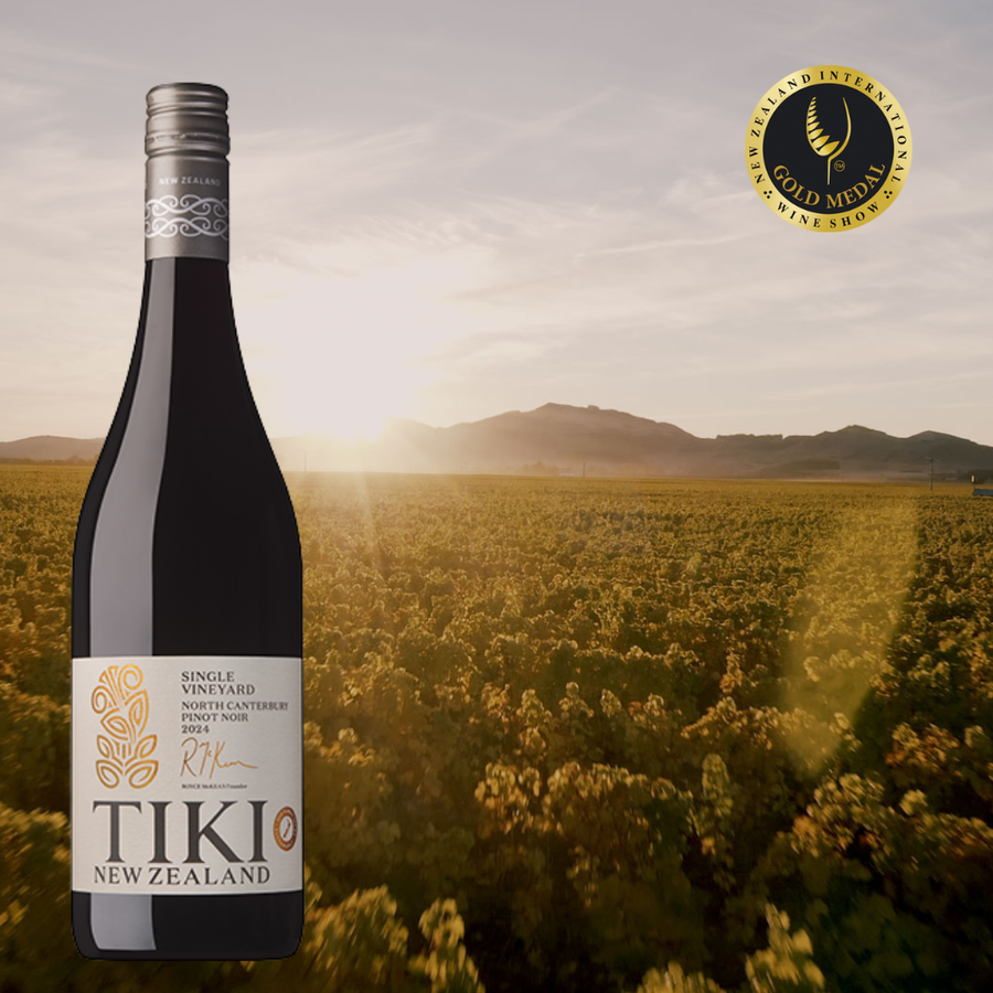 Gold for Tiki Single Vineyard Pinot Noir